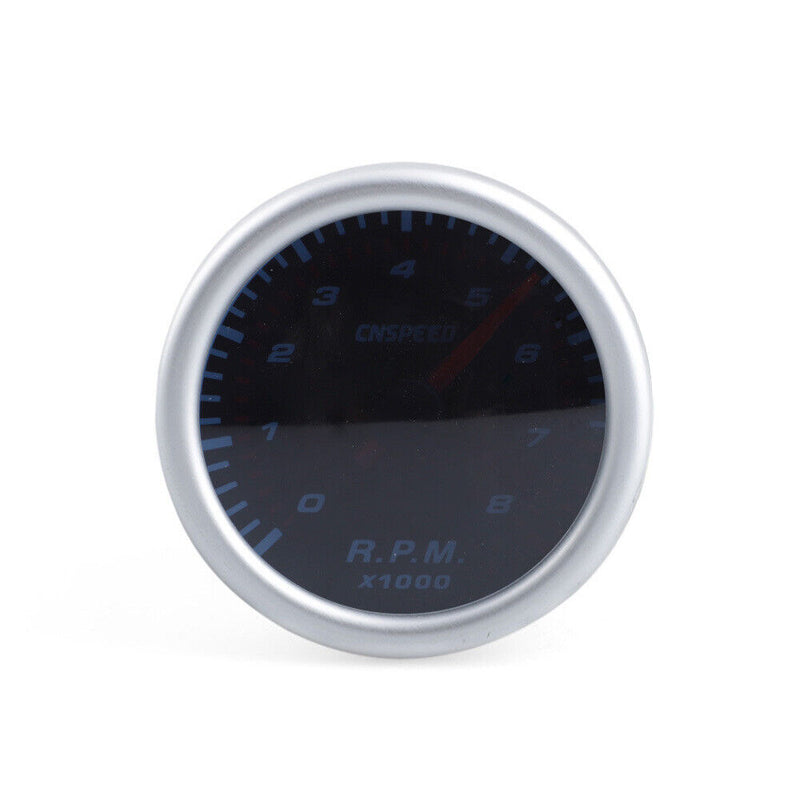 Auto Car Tachometer Tacho Gauge 0~8000 RPM Meter 2" 52mm Universal Led gauge