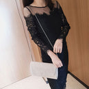 Party Satin Purse Evening Bags Banquet Clutch Bag Chain Bags Ladies Clutches