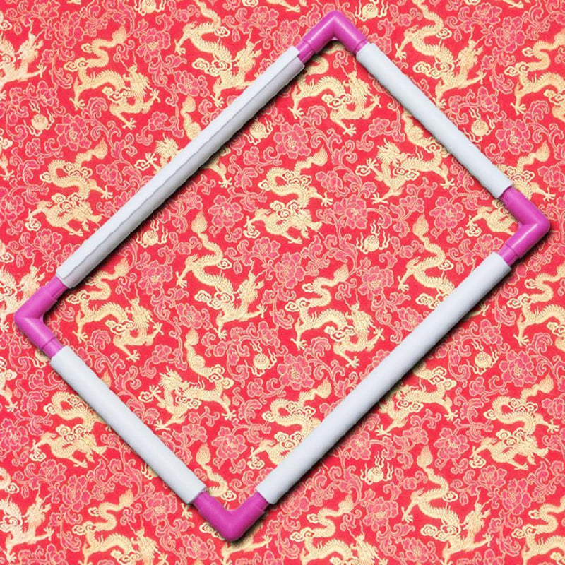 Embroidery Frame Plastic Cross Stitch Hoop Stand Holder DIY Sewing Craft Tools