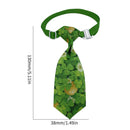 Dog Neck Tie - Irish Lucky Shamrock Collar for Male Female Pets for St. Patri