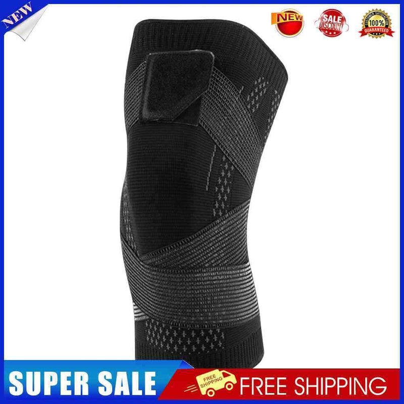 #A Elastic Knee Support Sports Straps Breathable Running Knee Brace Wraps Band P