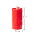 Flameless Decor Candles Light Auto Swing Realistic LED Lights Safety Home Decors