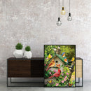 Bird Animal Oil Paint by Numbers Hand Painted Frameless Picture Home Ornament