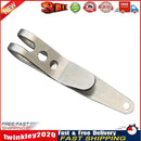 Mini Pocket Bag Suspension Clip Stainless Steel with Key Chain Carabiner Newly