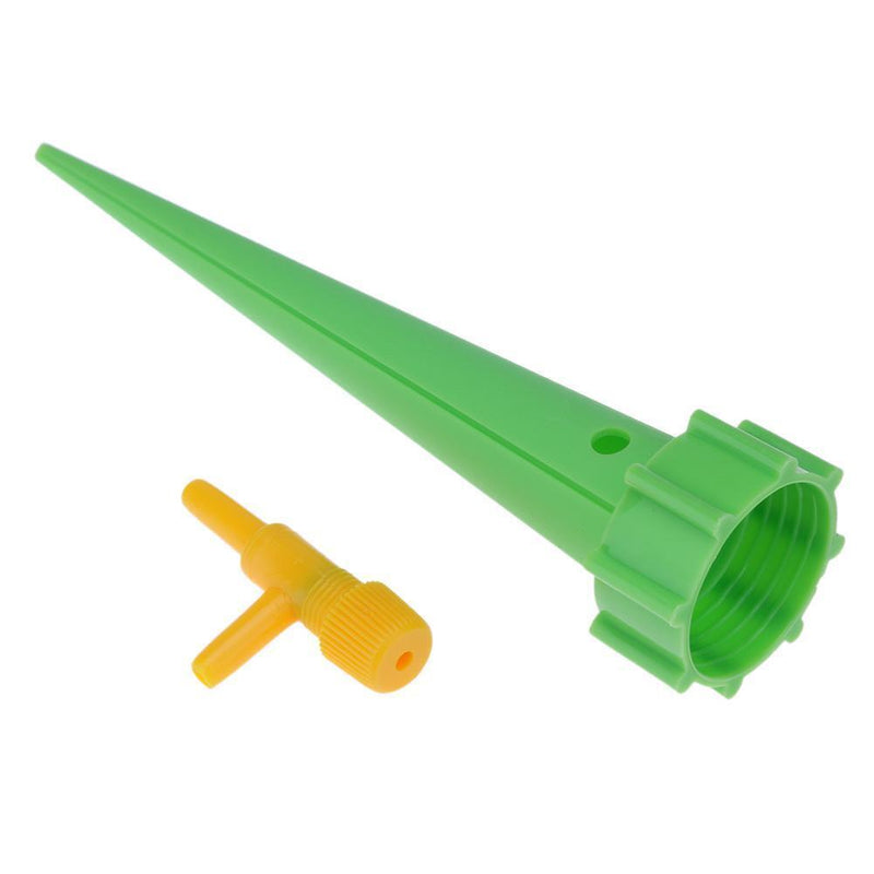 Drip Irrigation System Automatic Watering Spike for Plants (12pcs Green)