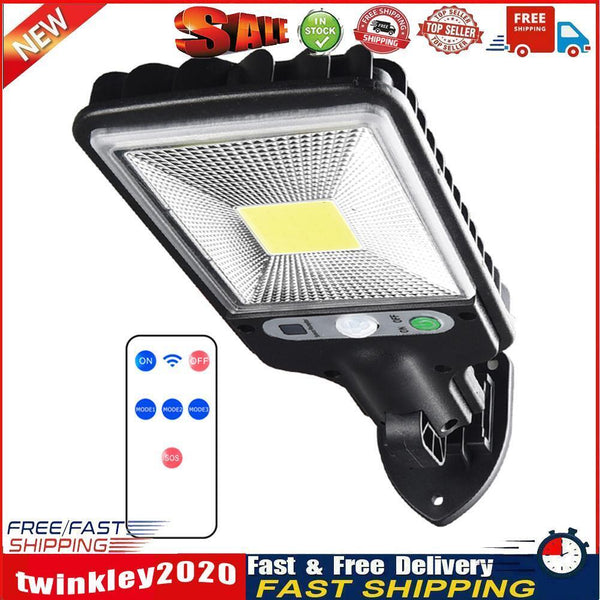 LED Solar Wall Light Outdoor Motion Sensor Lamp Garden Remote Lamp (30COB) Newly