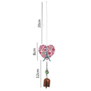 5D Iron Tower Diamond Painting Wind Chime Pendant Mosaic Kit Decor (DZ3065)