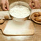 Steel Flour Sifting Sifter Sieve Strainer Making HOT Baking S0P2 S3V7 Tools B0O7