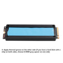 Radiator M.2 22110 Heat Sink M.2 2280 Heat Sink SSD Heatsink Computer Radiator