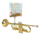 Portable Metal Trumpet Sheet Music Clip Clamp-On Musical Instrument Accessories