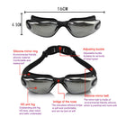 Electroplating HD Swimming Eyewear for Women Men UV Protection Anti-fog Goggles