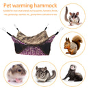 Small Animal Hammocks Double Bunkbed Pet Cage Rabbit (Purple Small) Newly