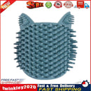 Cat Corner Scratching Rubbing Brush Massage Comb Scratcher Pet Toys (Blue) Newly