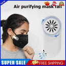 #A Mini Face Cover Fan Safety Portable Clip Fan Lightweight for Student Home Off