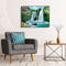 Painting By Numbers Kit DIY Flower Waterfall Canvas Oil Art Picture Craft