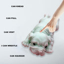 Simulation Soft Dogs Squeeze Ball Puzzle Anti Stress Artifact (White Dog) Newly