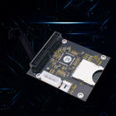 SD SDHC SDXC MMC Memory Card to IDE 3.5" 40 Pin Male Converter X8K2 Adapte hot.