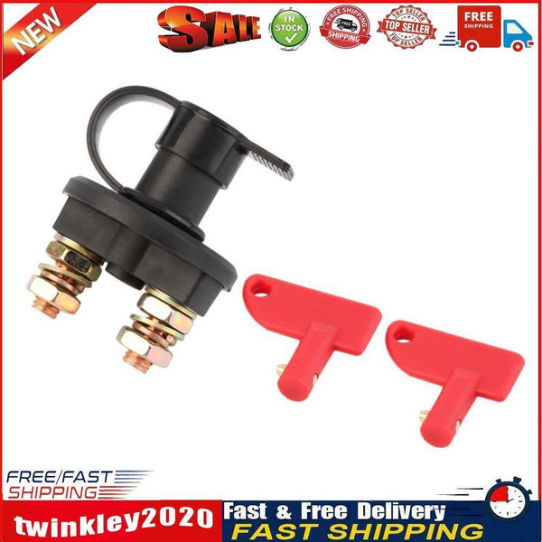 24V 400A Car Battery Switch Power Isolator Disconnect Cut Off Kill Switch Newly