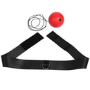 Head-Mounted Boxing Reflex Ball To Rais Reaction Boxing Exercise Set (Red B
