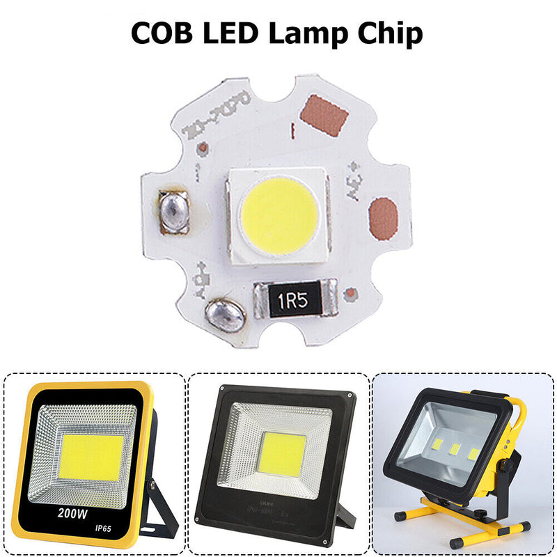 High Power 5V 3W COB LED Lamp Chip Light Source for Floodlight (White) Newly