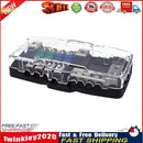 4 Way Car Mini ANL Blade Fuse Holder 2 in 4 out Power Distribution Block Newly