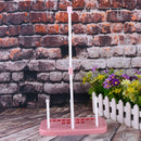 Pink Sewing Thread Stand Adjustable 3 Thread Spools Plastic Holder