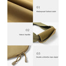 Outdoor Cast Iron Pot Storage Bags Cookware Frying Pan Organizer (Khaki) Newly