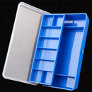 Double Layer Fishing Box 11 Compartments Bait Lure Hook Fish Tackle Accessories