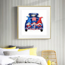 Diamond Painting American Goblin Full Round Rhinestone