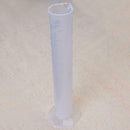 500ml Measuring Cylinder Plastic Graduated Laboratory Test H2L7 Liquid Too P4O1