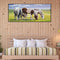 Grassland Three Horses 5D Diamond Painting Rhinestone Full Round Drill for