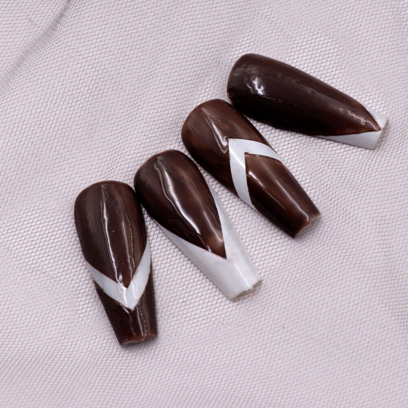 Manicure V Line Nail French Smile Cut Tips Cutter Edge Trimmer Nail Art Too