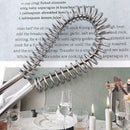 Kitchen Spring Egg Whisk Beater Steel Manual Whisk Mixer Tool Y7P4