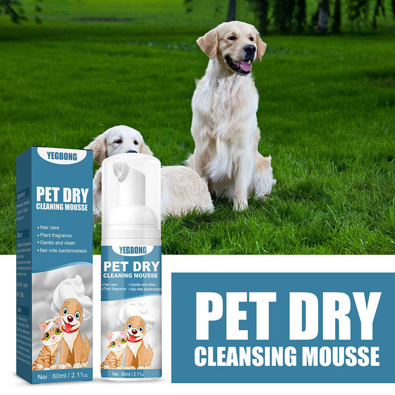 Universal Dog Dry Cleaning Shampoo Great Smelling Portable for Home Pet Products