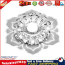 Modern LED Crystal Ceiling Lights Surface Mounted Porch Aisle Lamp (Warm) Newly