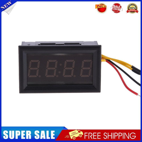4 Digit 0.4inch Red LED Digital Electronic Clock for Car Motorcycle Motor