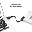 HDD Hard Disk CD/DVD ROM Cable Driver Adapter Converter Line USB 2.0 to Sata II