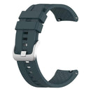 22mm Silicone Wrist Strap Band w/Buckle for Amazfit GTR 47mm (Dark Green) Newly