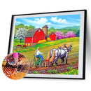Diamond Painting 5D DIY Farm Full Round Drill Rhinestone Picture