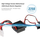 320A Waterproof Brushed ESC for HSP Redcat Traxxax Tamiya Hpi Axial RC Cars