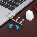 4Pin Short Wave Radio Power Socket Cable Plug with Shell for Icom IC-7000 I