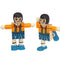 Decoration Graffiti Wooden Puppet Joint White Embryo Robot Deformation puppet