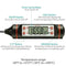 Instant Read Digital Electronic Kitchen Cooking BBQ Meat Thermom Grill N5R3 O6E4