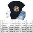 Independence Day Leopard Baseball Tea T-Shirt (Black XL)