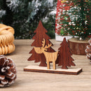 Gift Wooden Assembled Elk Ornaments Elk Pendant Elk Craft Wooden Elk Tree