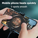 Portable Smart Phone USB Cooling Fan Mobile PUBG Game Heat Sink Radiator  Newly