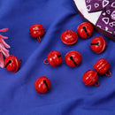 20pcs 25mm Metal Jingle Bells Christmas Hanging Decor Pet Pendant (Red) Newly