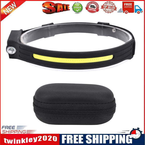 LED Headlamp Waterproof Wide Beam Headlight with Motion Sensor (1 Pack)