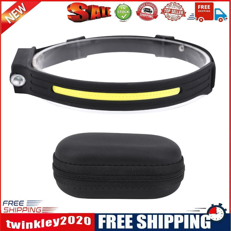 LED Headlamp Waterproof Wide Beam Headlight with Motion Sensor (1 Pack)