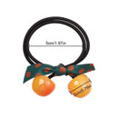 Cute Hair Accessories Women Korean Hair Rope Hair Ring Cherry High Elastic